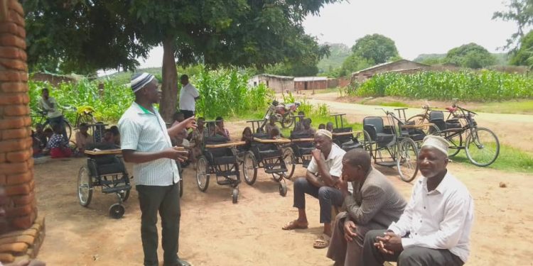 MAM Donates Wheelchairs to Physically Challenged Persons in Machinga