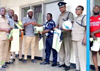 Business Tycoon Donates Football Kit to Mangochi Police